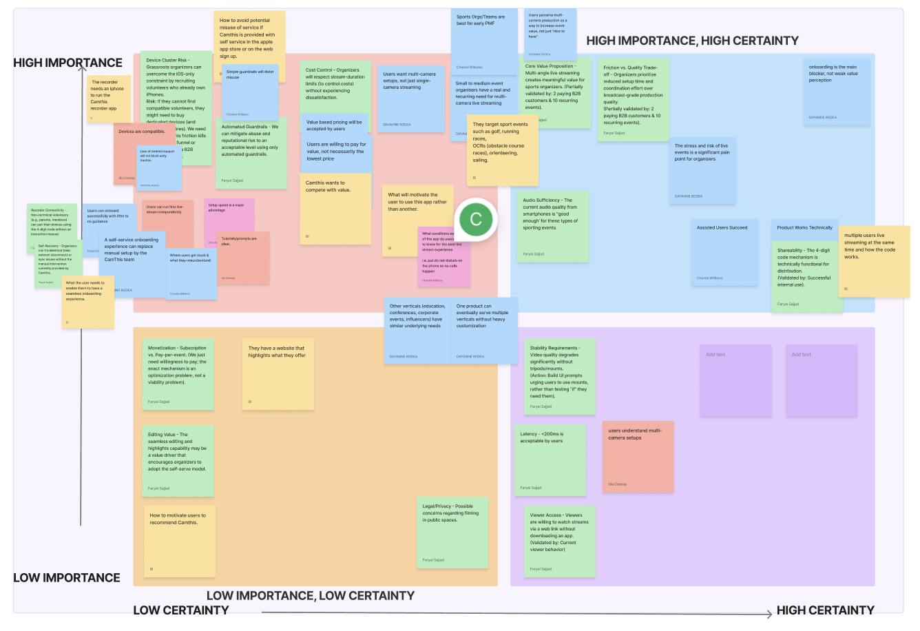 AI prototypes 1.0 — onboarding flow